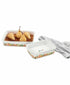 Martha Stewart Collection Set of 2 Stoneware Harvest Foilage Baker Sever Dish